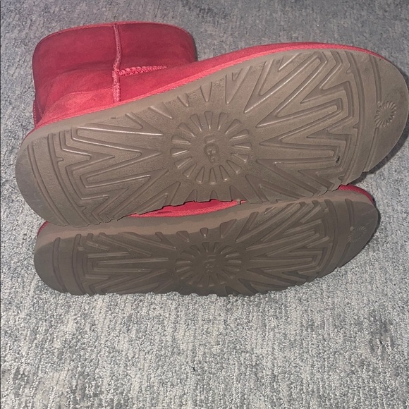 UGG Red Suede Boots - Picture 10 of 10